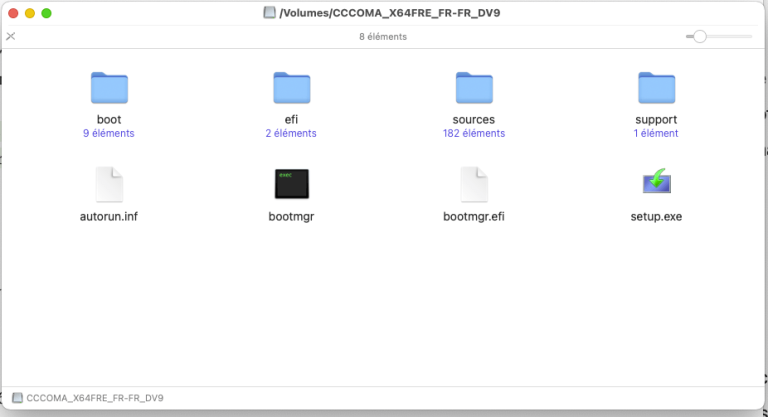 Montage de lISO